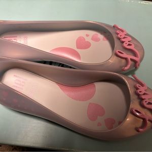 Girls size 13 Mini Melissa jelly flats
